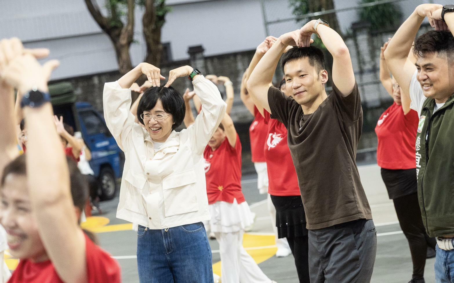 蘇巧慧承諾全力推動新莊第二國民運動中心 提「汗水紅利」推全民運動