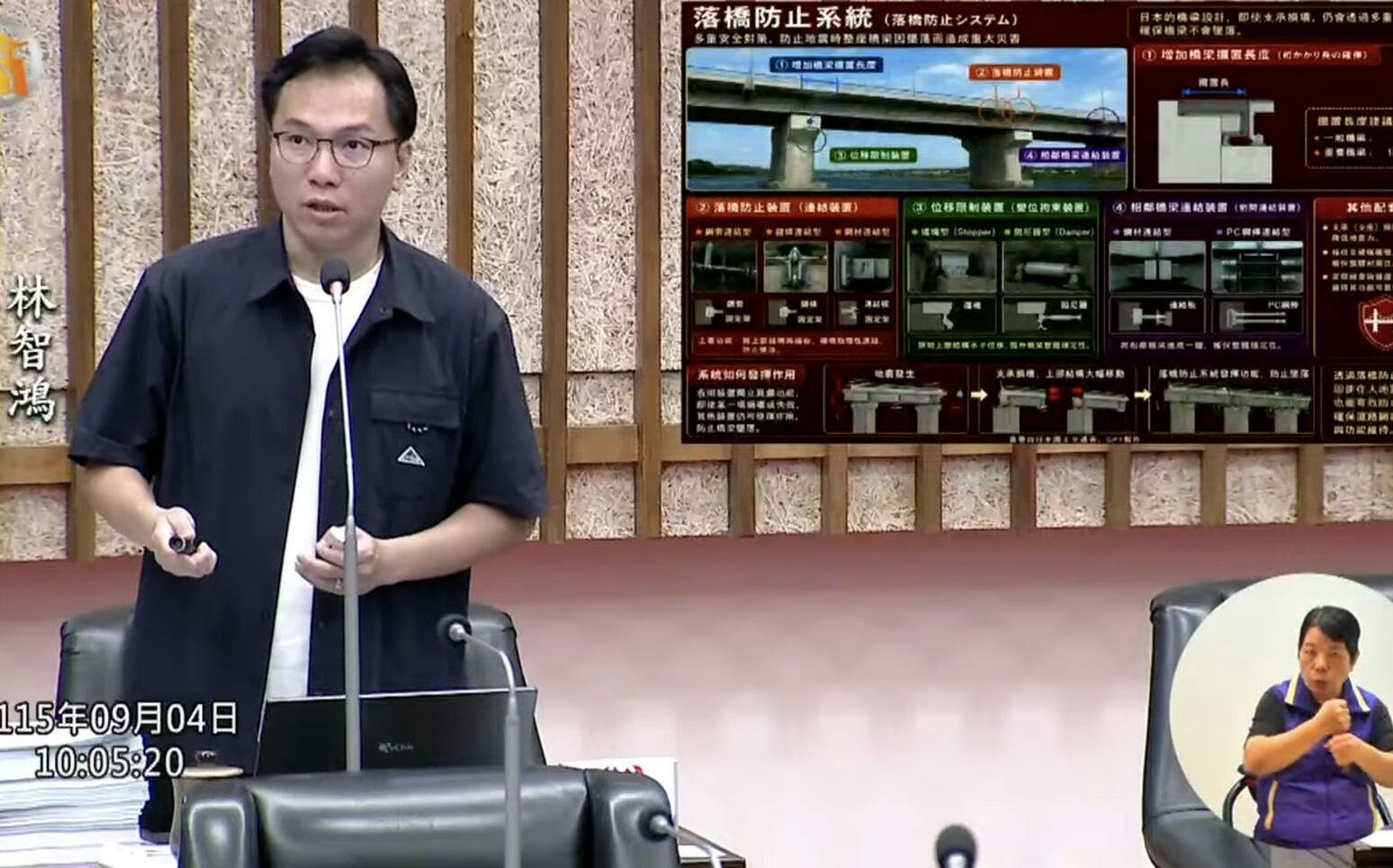 借鑒熊本強震橋損 林智鴻促「高雄老橋總盤點」把關用路人安全
