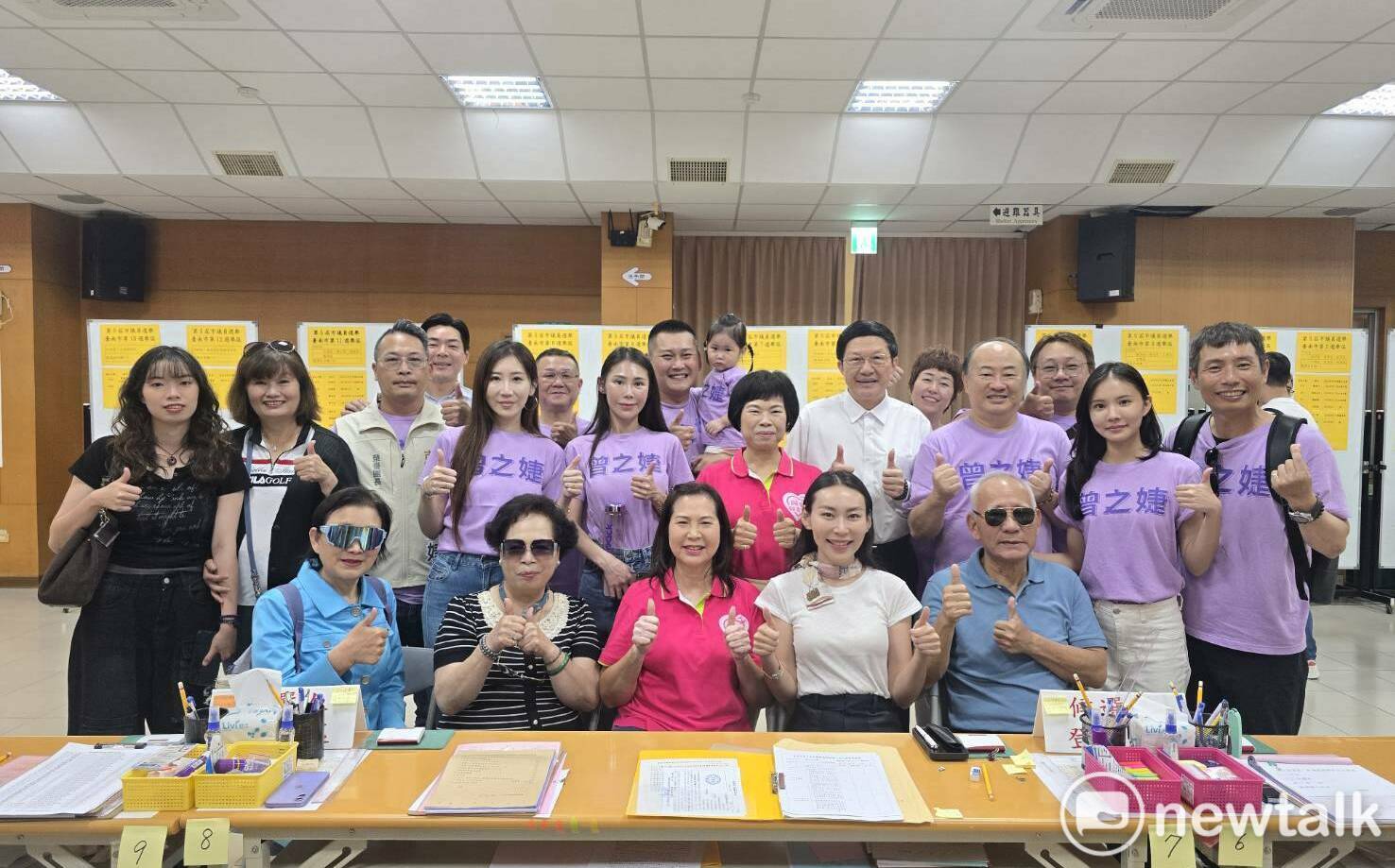 曾之婕完成參選議員登記力拚連任 以政績向東區鄉親爭取支持