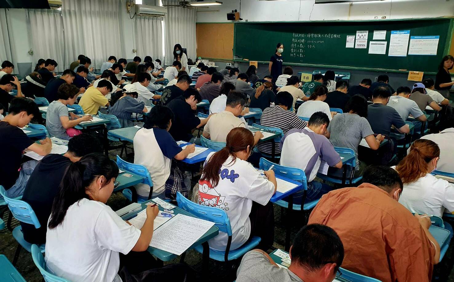 「環境部淨零綠領人才培育課程」測驗近千名應試 到考率逾九成