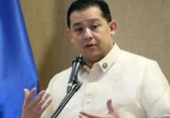  菲律賓前眾議院議長、總統小馬可仕的表弟羅穆亞爾德斯（Martin Romualdez）。 圖 : 翻攝自騰訊網 