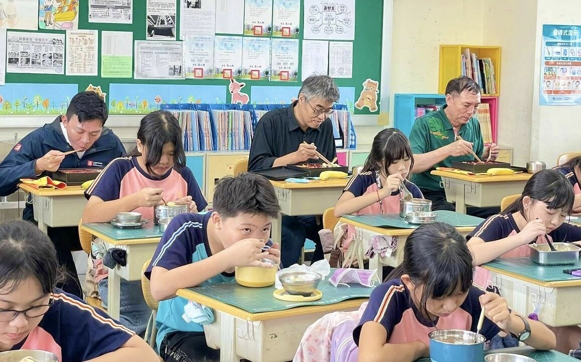 高市全面推動免費午餐 鼎金國小示範創新五感食農教育