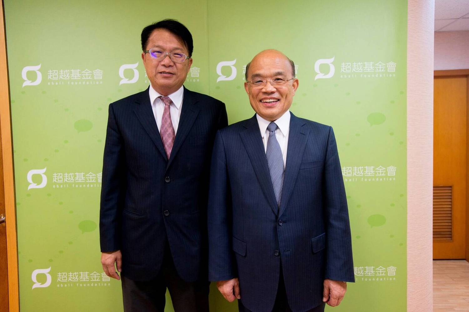 蘇貞昌稱顏純左後勢看好擔任市長是市民福氣| 政治| Newtalk新聞