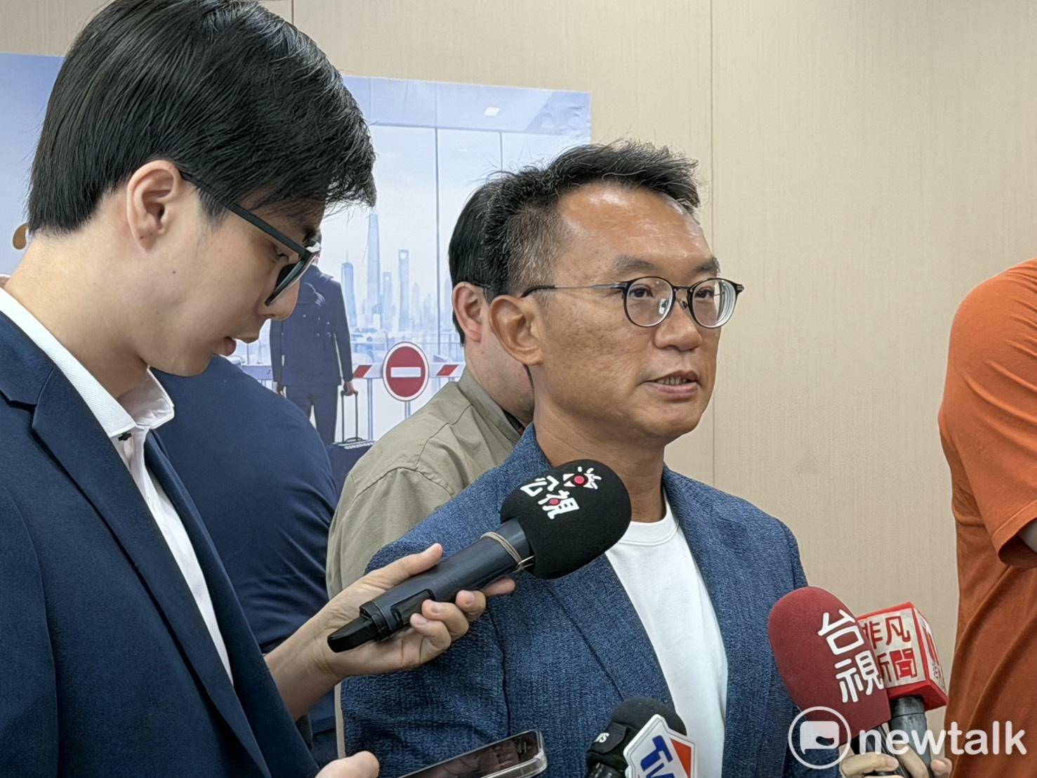  中華亞太菁英交流協會理事長王智盛。 圖：高逸帆／攝 