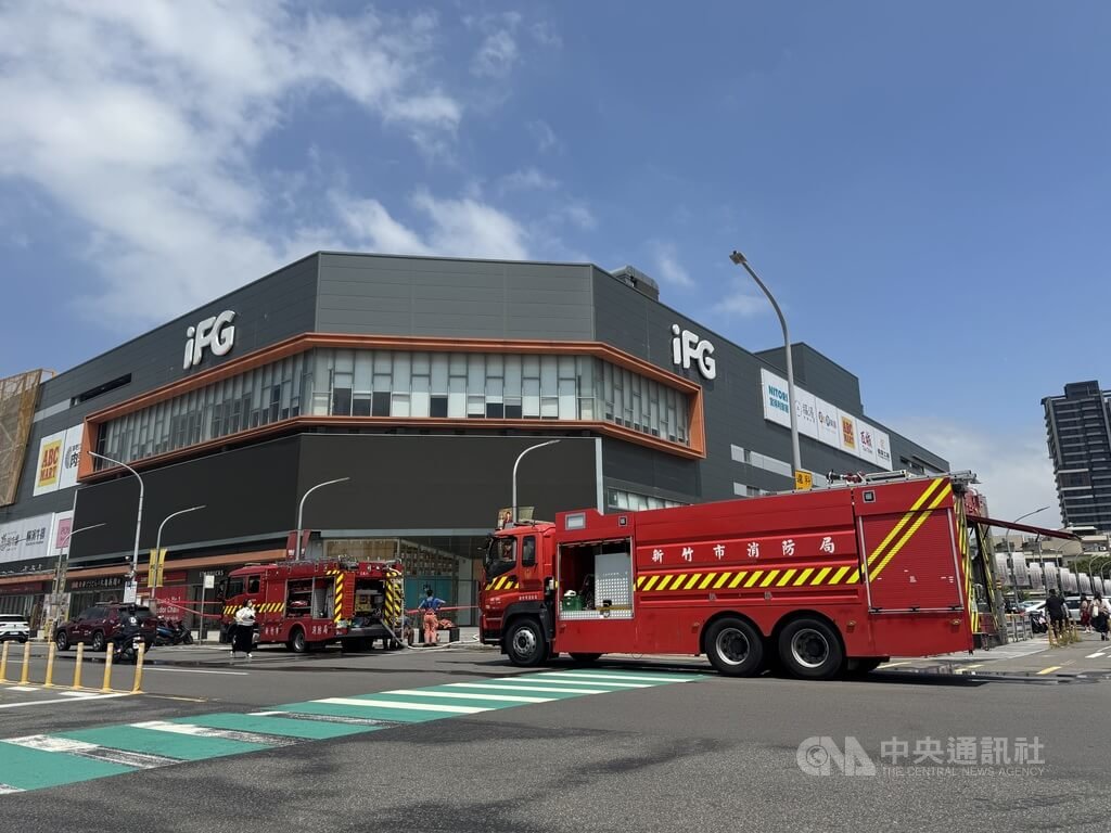 遠雄廣場新竹店地下1樓火警 全館疏散無人傷