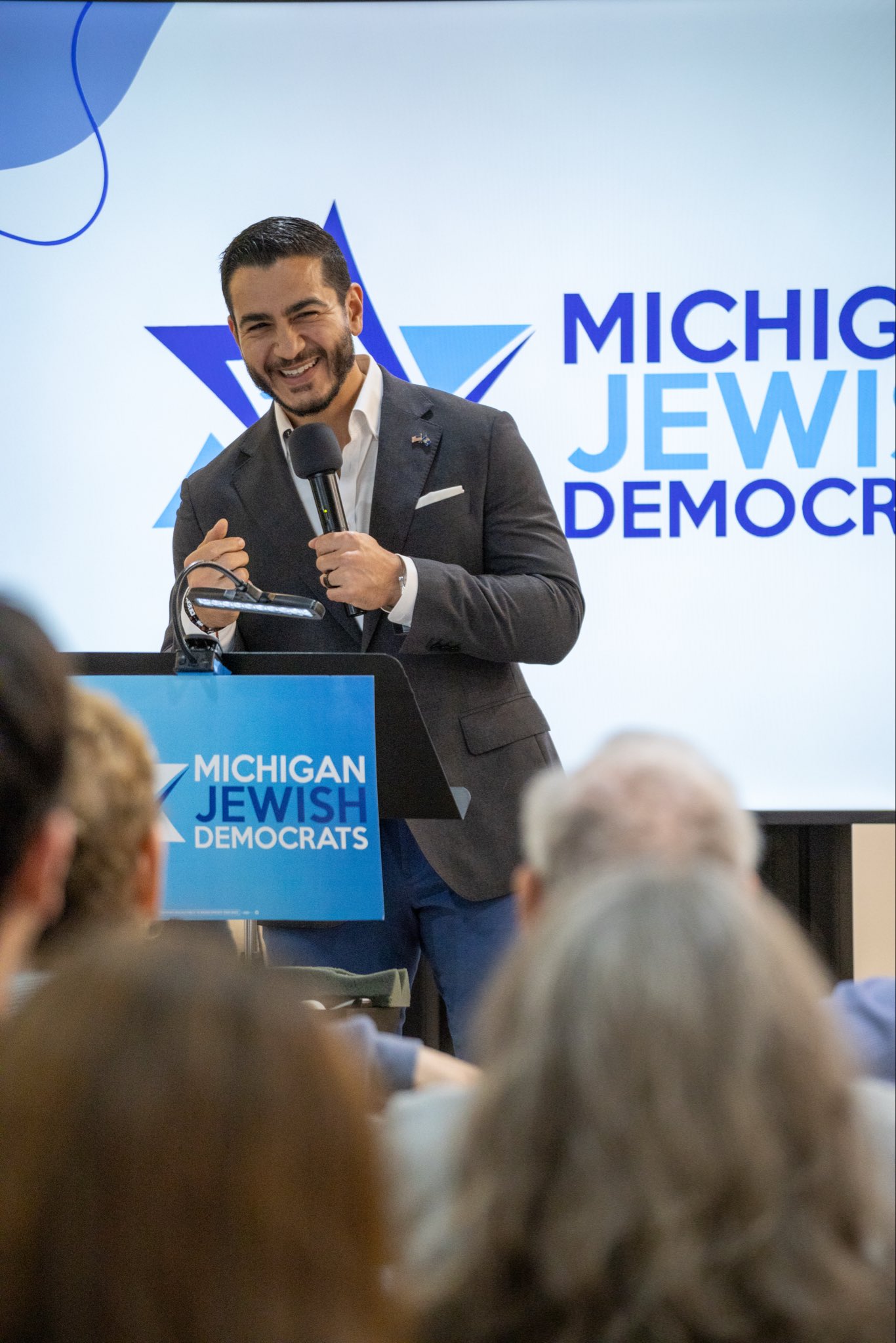民主黨參議員候選人阿卜杜勒・埃爾・賽義德。 圖:翻攝自X帳號@AbdulElSayed