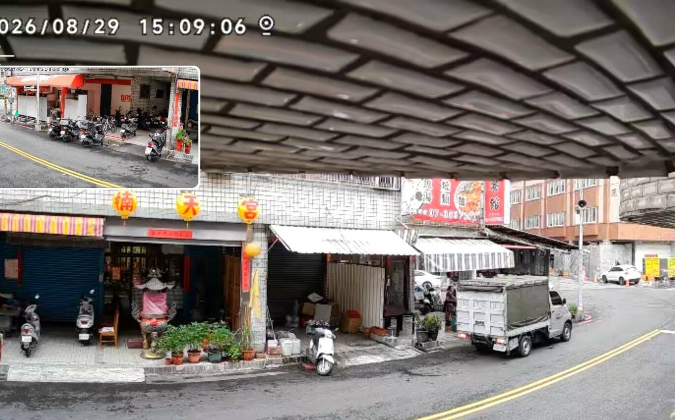 監視器角度成爭執導火線 宮廟反控鄰居騎樓疑似無照經營餐飲