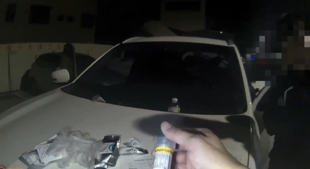 男子凌晨攜毒開車闖紅燈 南警攔檢逮捕送辦
