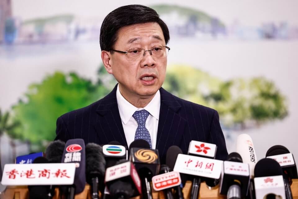 譴責打壓香港自由民主 歐洲議會促歐盟制裁李家超
