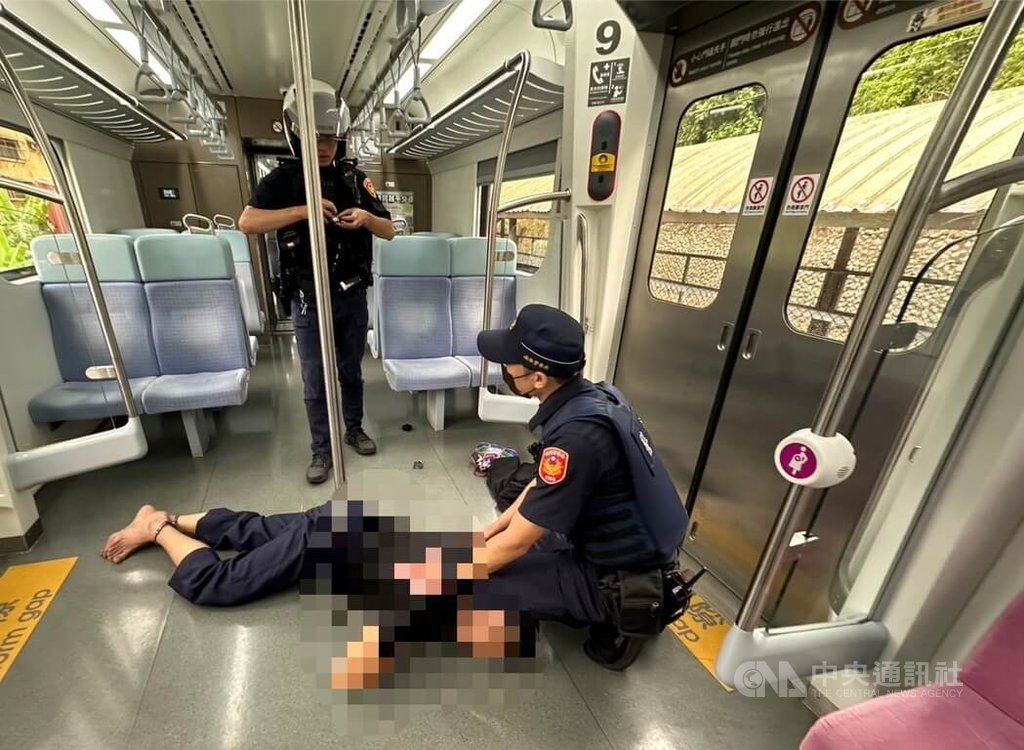 男子破壞台鐵區間車設備釀停駛 鐵路警逮人送辦