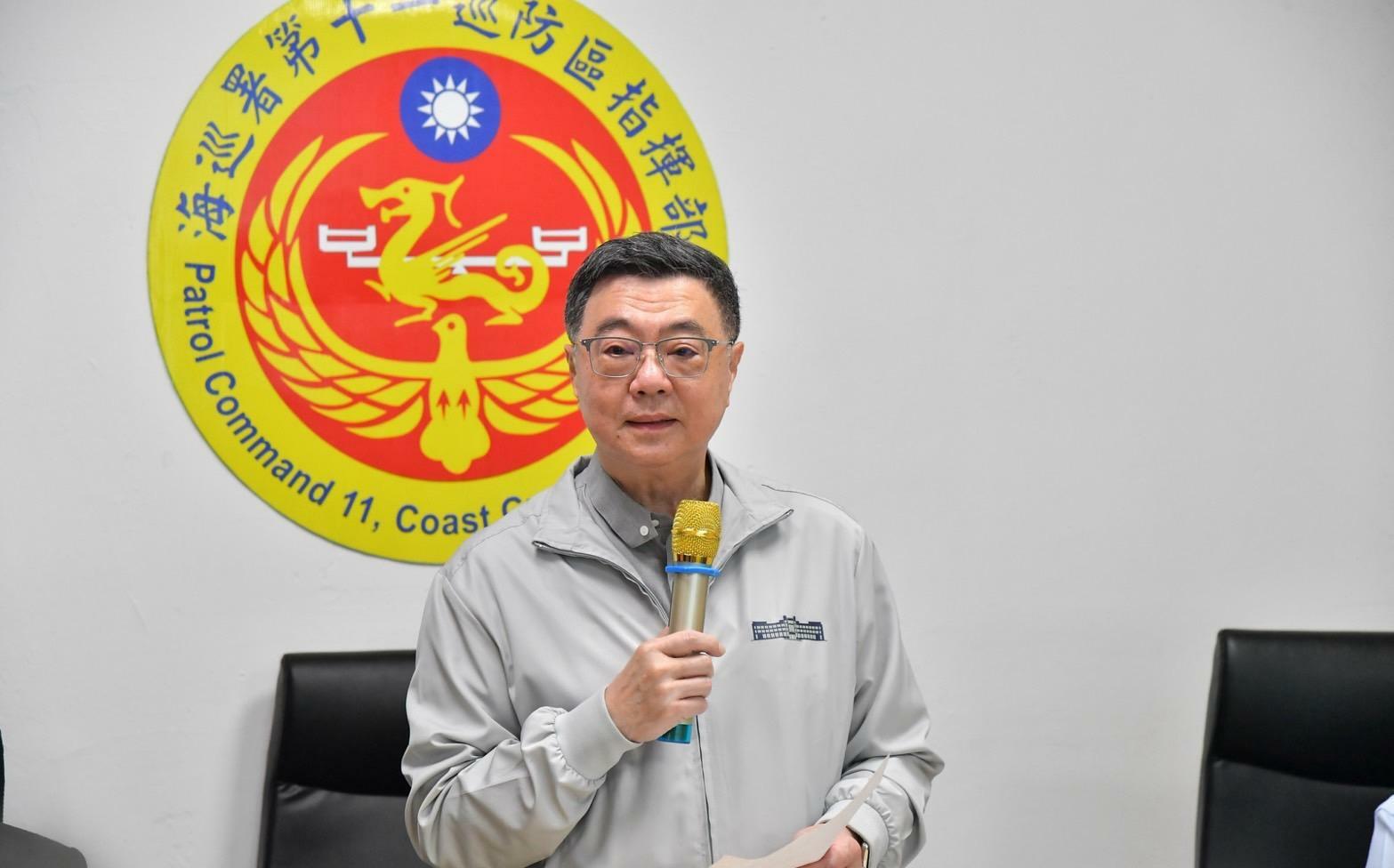 卓揆視導馬祖岸巡隊新建廳舍規劃 強化海巡待遇裝備及前線勤務環境
