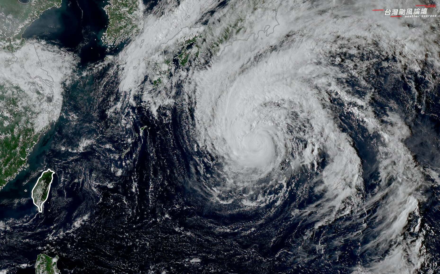 杜鵑增強為中颱!速度太慢影響時間增加 日關東4區慎防暴雨