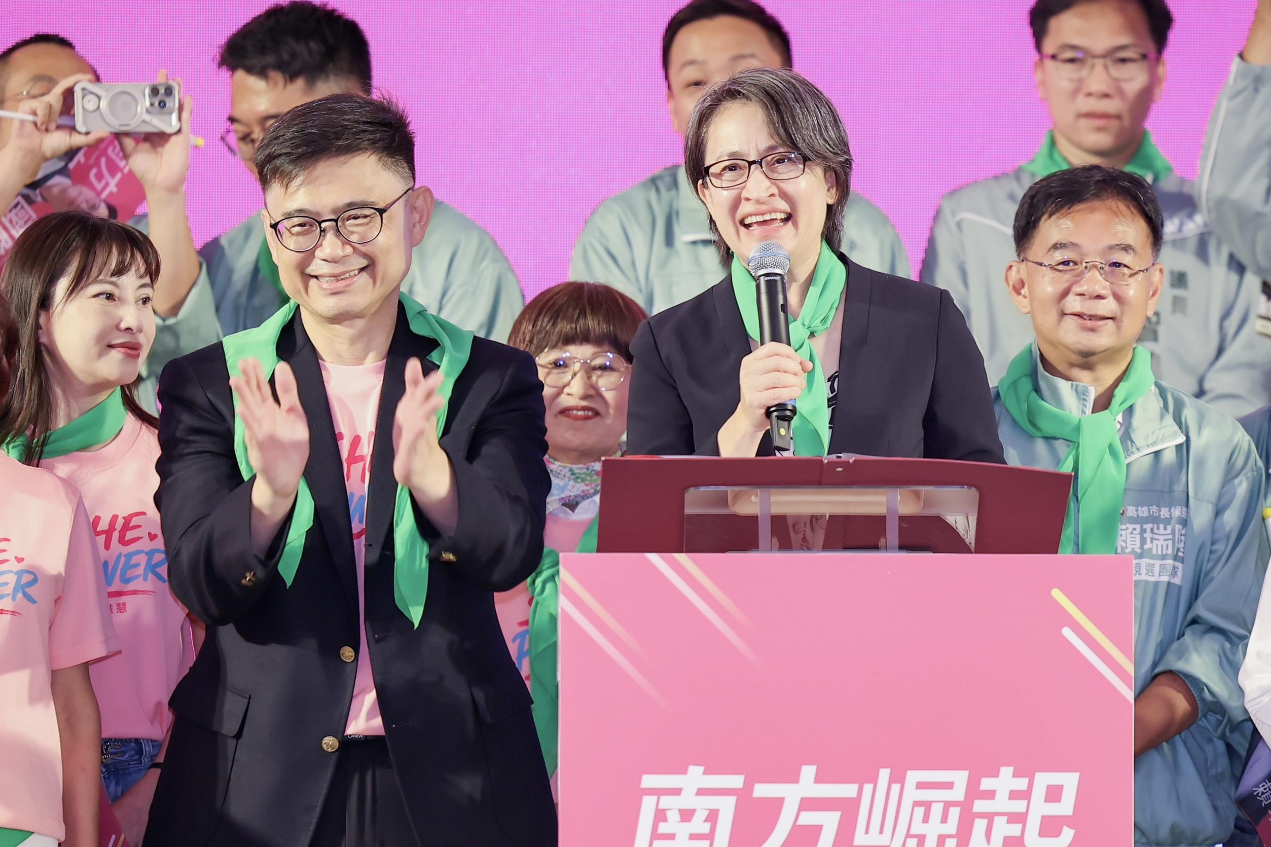 現身賴瑞隆姊妹會力挺 蕭美琴:「隆貓」溫暖卻有爆發力