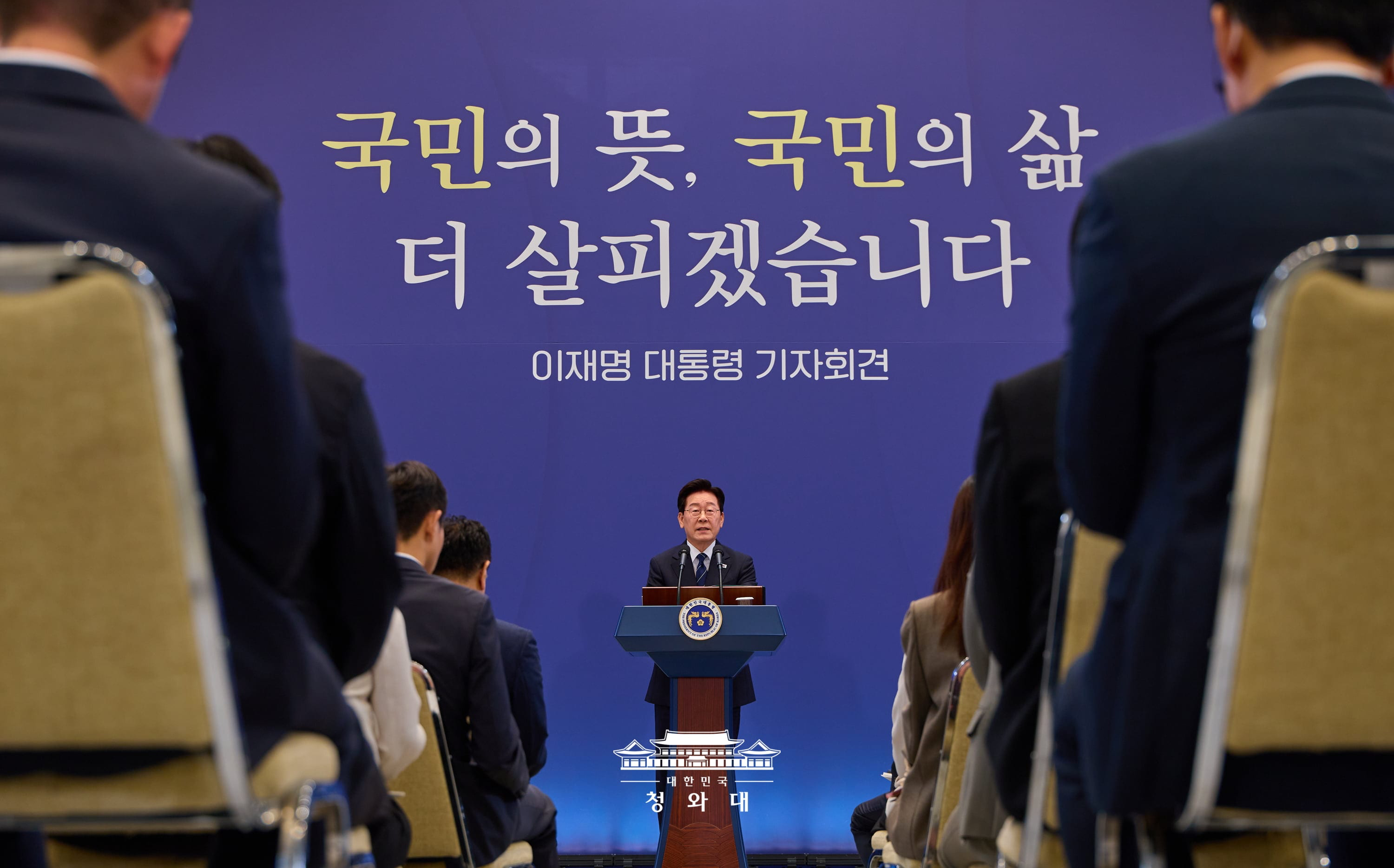 韓國總統李在明不滿意度又上升! 但支持率回升1百分點