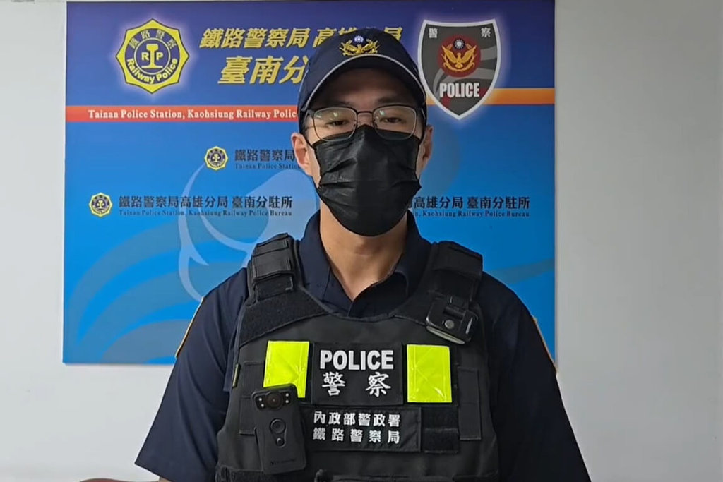 高鐵台南站旅客疑身體不適落軌 列車急停未釀傷亡