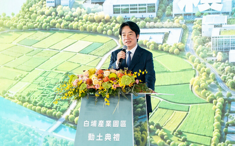 「大南方新矽谷」的關鍵拼圖!總統出席白埔產業園區動土典禮