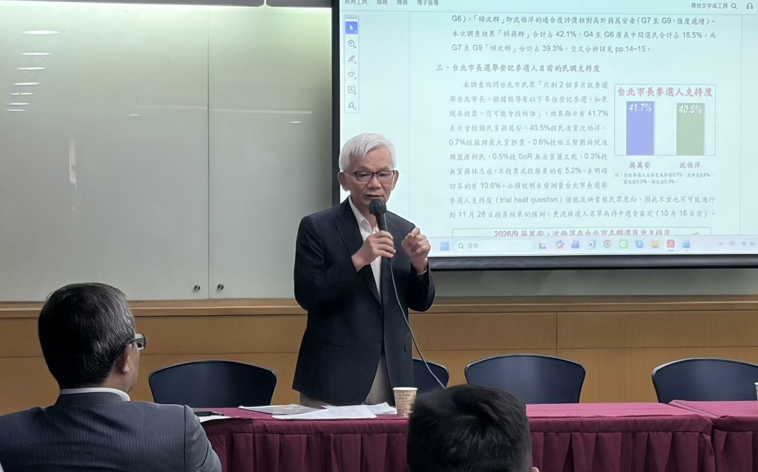 最新民調 「洋流」驚天逆襲!沈伯洋貼身肉搏 蔣萬安領先優勢僅剩1.2% 面臨「割喉戰」