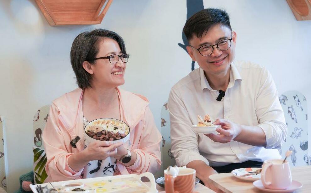 戰貓隆貓合體擼貓 蕭美琴:賴瑞隆將共築人寵共好城市