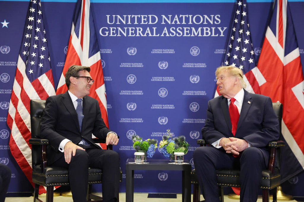 英相柏南與川普會晤 籲向習近平提黎智英案