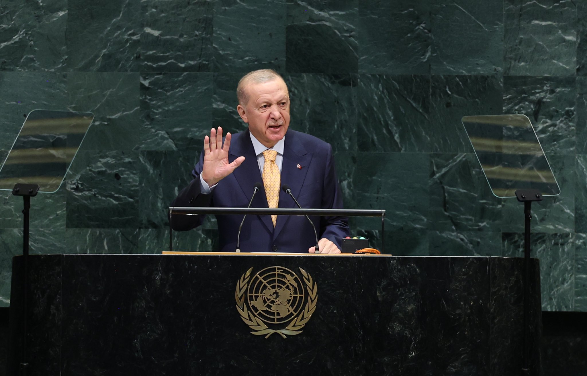  土耳其總統艾爾段（Recep Tayyip Erdoğan）。 圖：翻攝自 X @EmineErdogan 