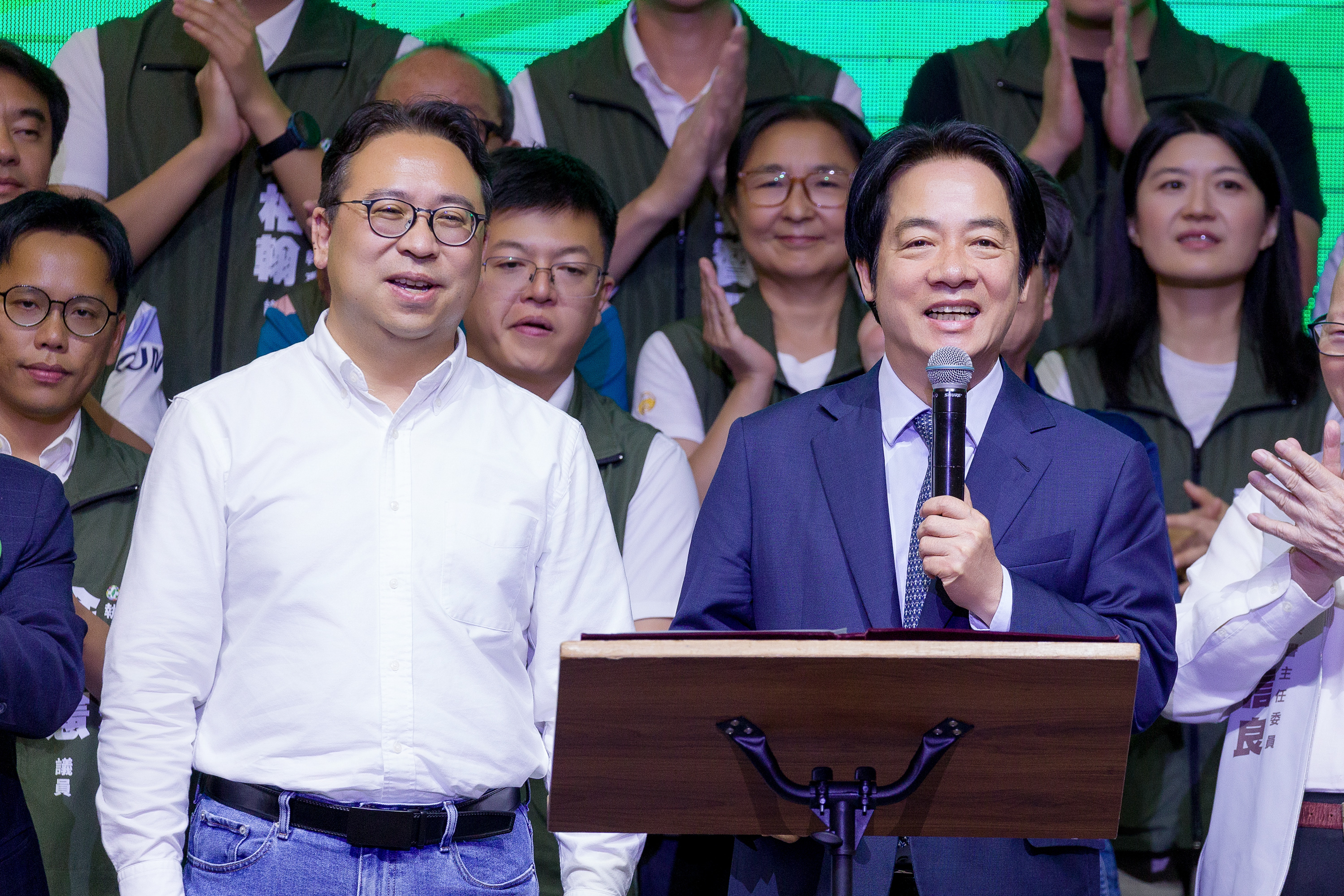 賴清德大讚張善政 黃世杰:主席有智慧!但學經歷再好沒心也沒用