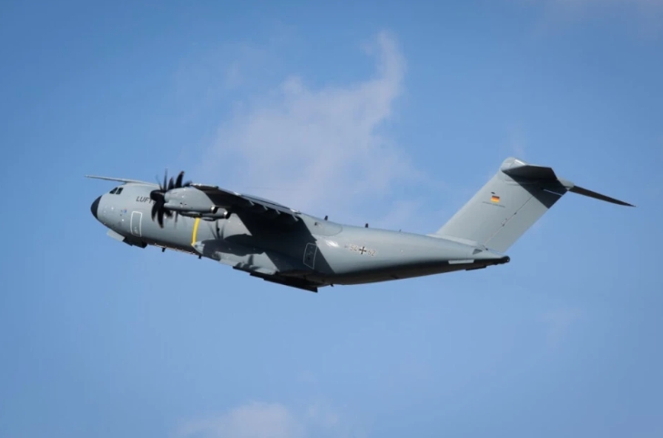 德國工軍空客A400M重型運輸機。 圖 : 翻攝自軍武次位面 