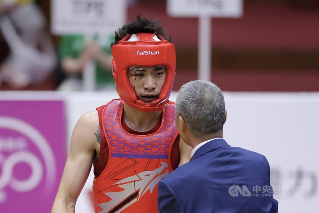 張煥宜眉骨傷口濺血 亞運武術散打止步4強連2屆奪銅