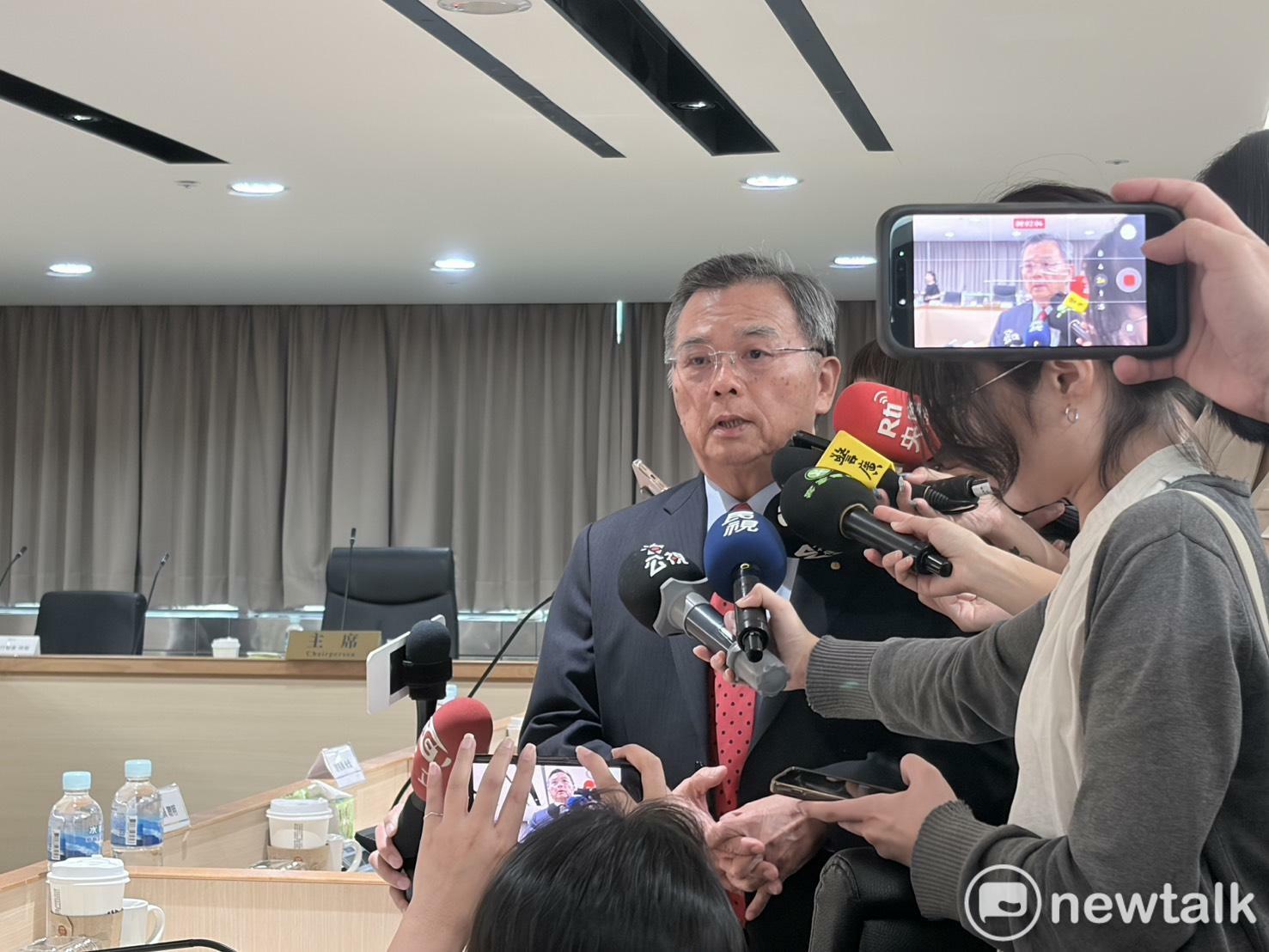  中華民國工商協進會祕書長邱一徹。 圖：李宣萱/攝 
