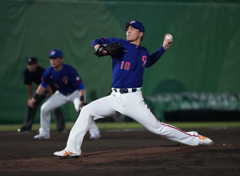 亞運棒球王彥程主投7局僅失1分 台灣宰中國奪勝