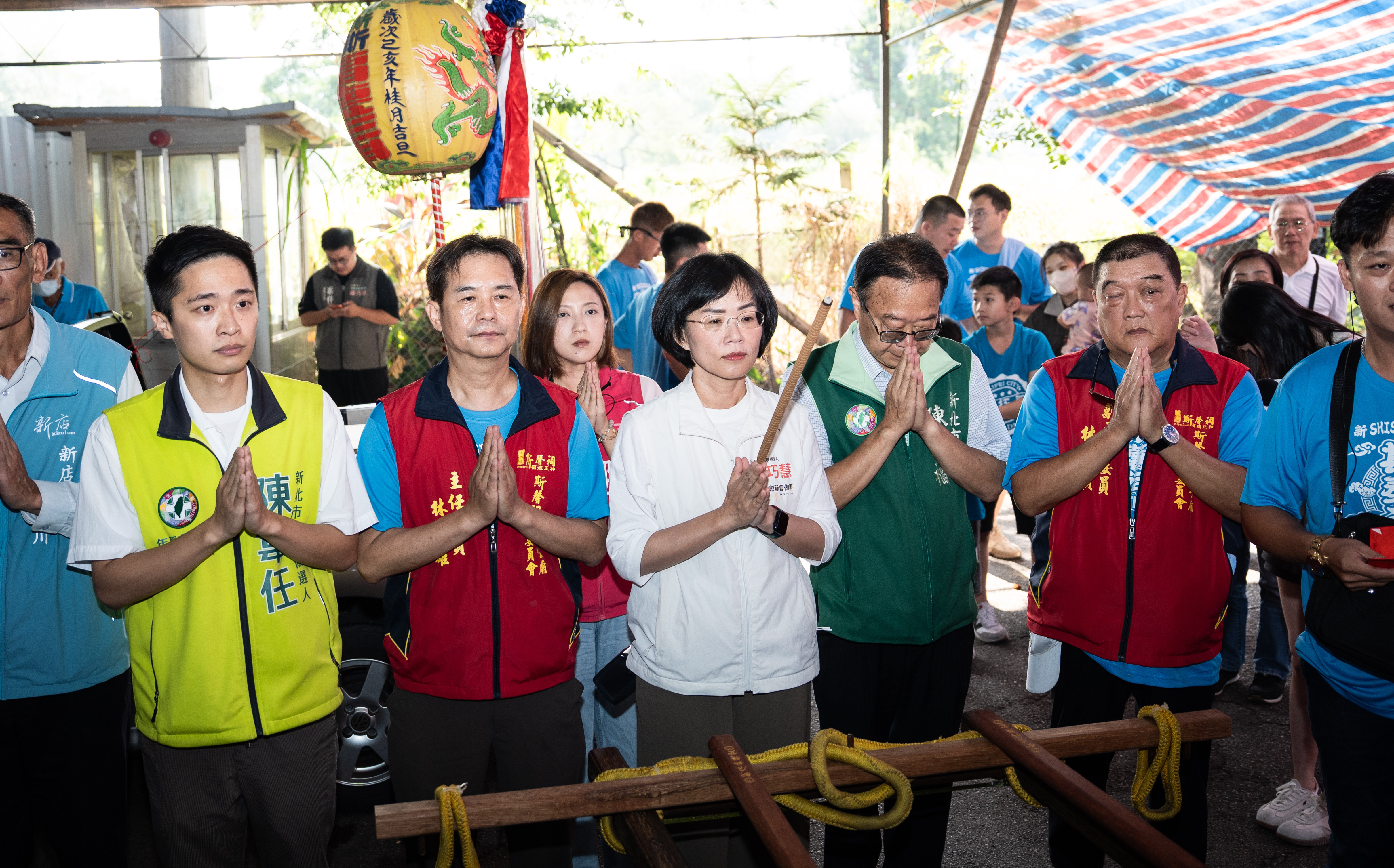 蘇巧慧出席新店十四張斯馨祠繞境 盼新北29區各自精彩