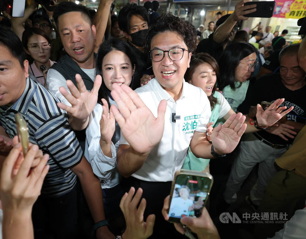沈伯洋盼當選讓中山大同更安全 蔣萬安細數政績籲民眾續支持
