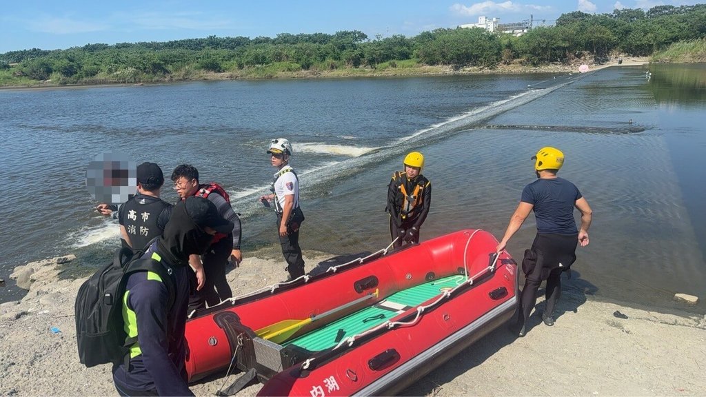 高雄3國中生大湖抽水站戲水 1人沉入水中、警消搜救