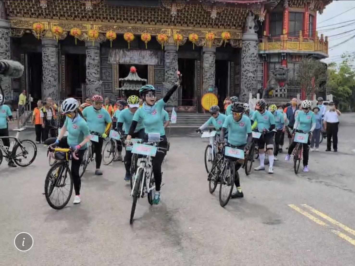  曾帶領鐵馬車隊以驚人的體力和毅力騎遍台南各行政區的陳亭妃，誓言將用這股28年來始終如一的熱情與衝勁，帶領台南市府團隊全速前進，用強大的執行力為台南開創更輝煌的未來。 圖：本報資料照片 