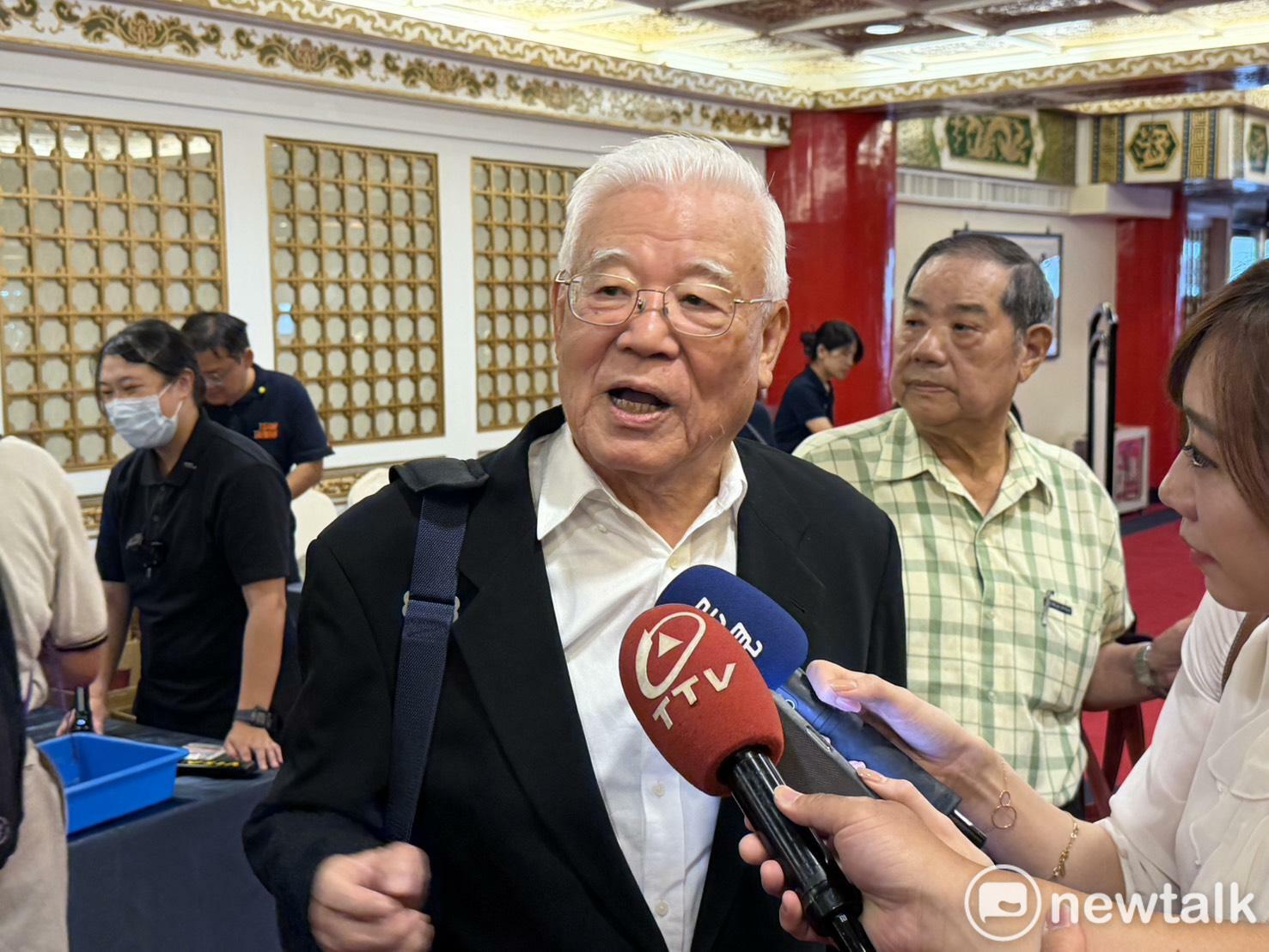  台北縣前縣長尤清 圖：高逸帆／攝 