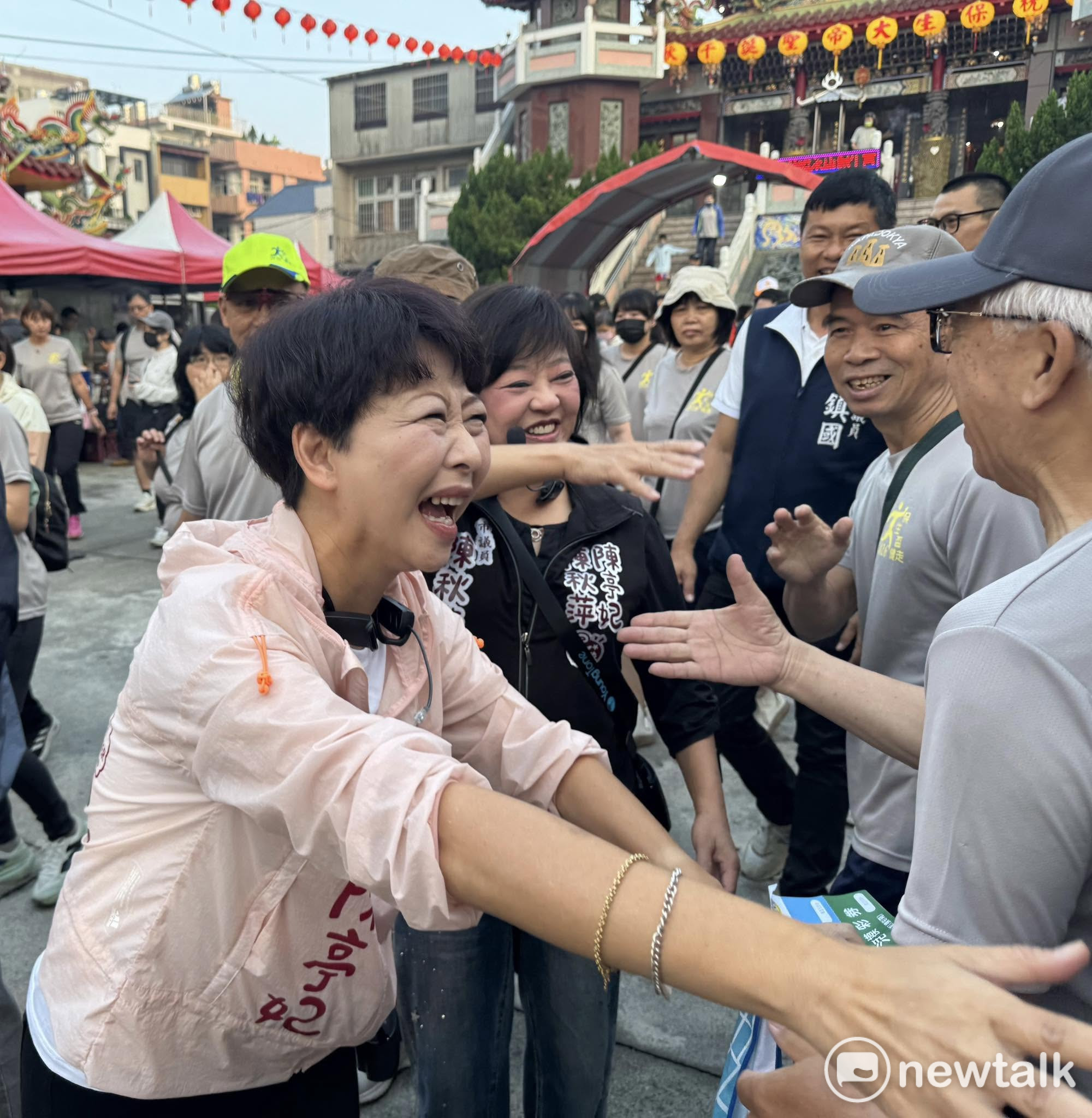 民進黨台南市長候選人陳亭妃。 圖：陳亭妃辦公室提供 