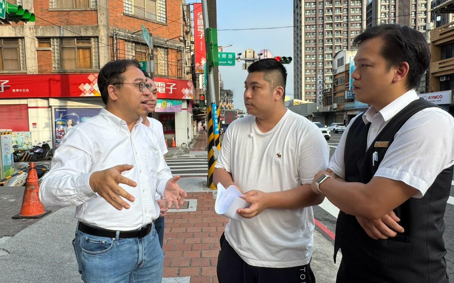 龍潭轉運站啟用問題一堆! 綠桃園市長候選人黃世杰實勘要市府改善
