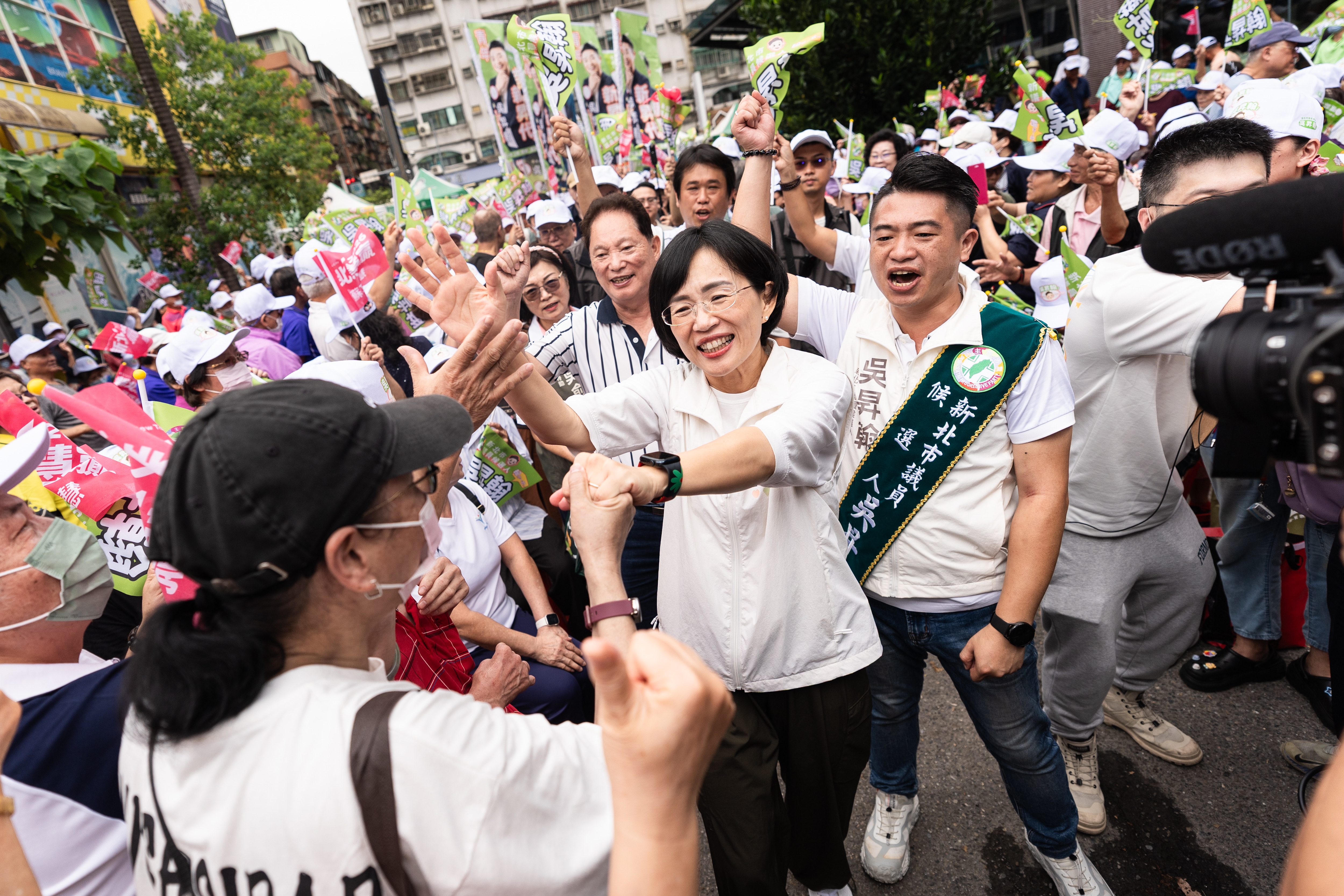 蘇巧慧攜手吳昇翰拚土城再升級!提4大願景 打造國際運動藝文中心