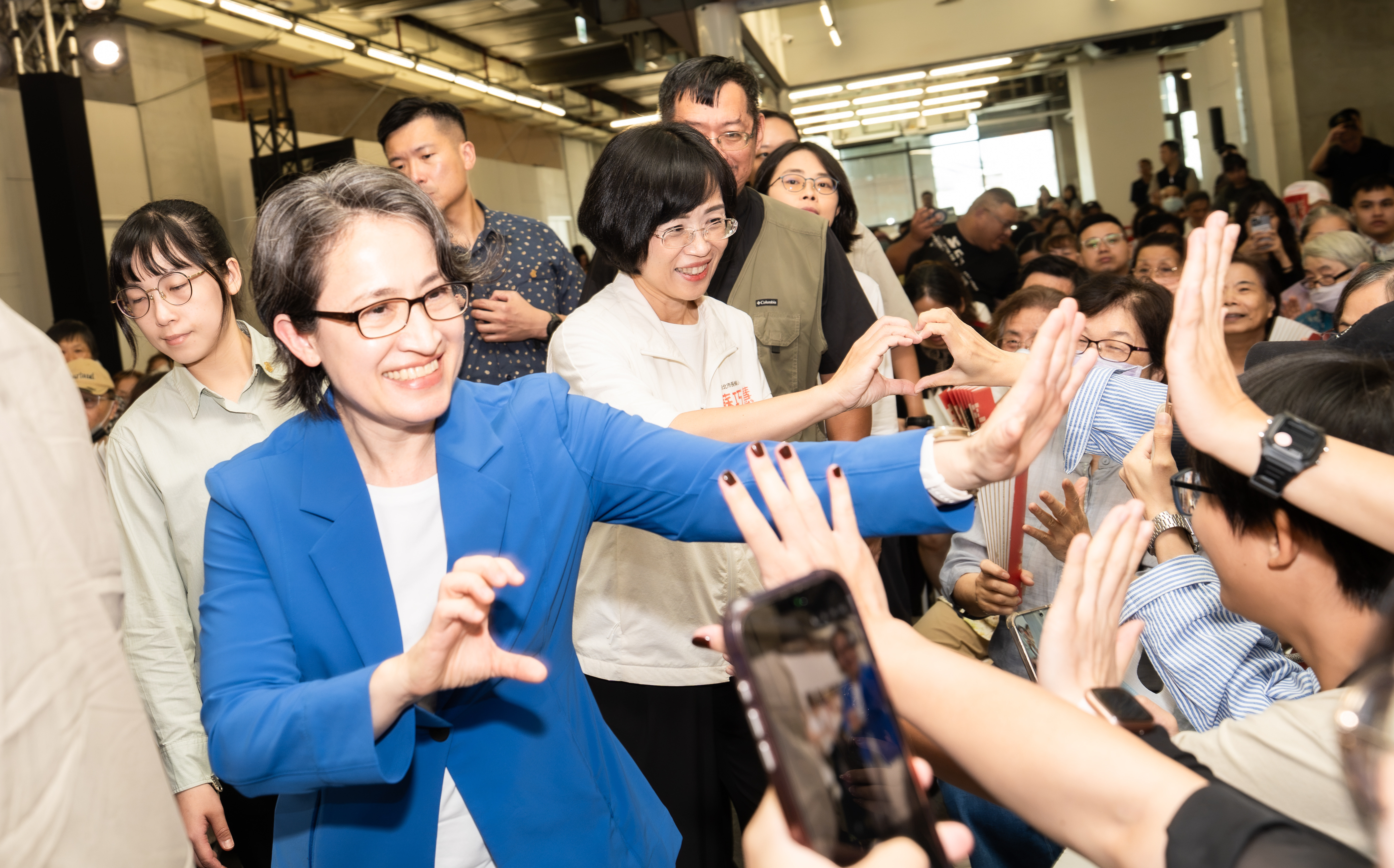 蘇巧慧基督宗教後援會 蕭美琴現身力挺:以焚而不燬的精神共同推動新北前進