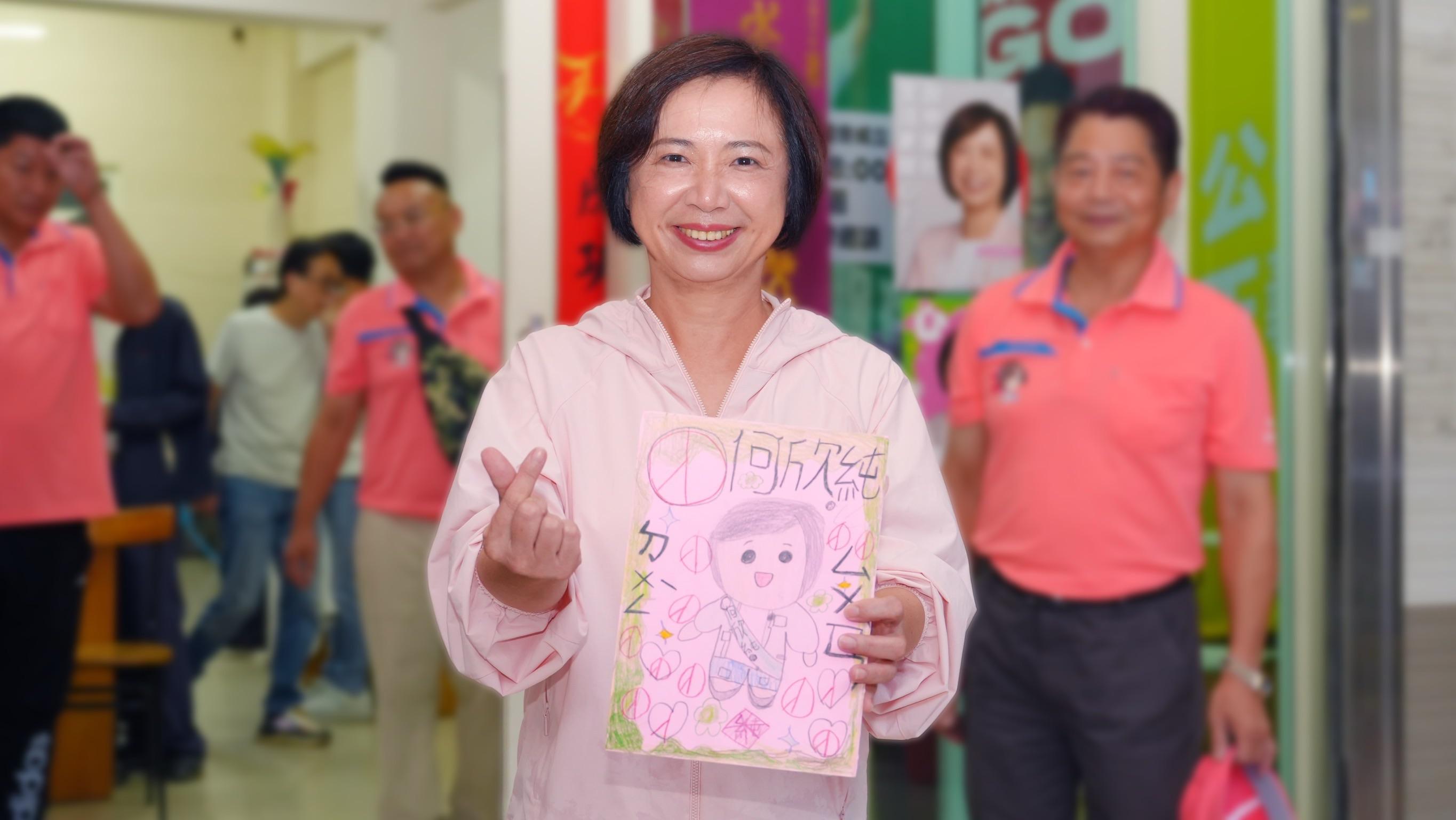 (影)原市區洋流成功造勢 何欣純連日強攻江啟臣大本營秀政見