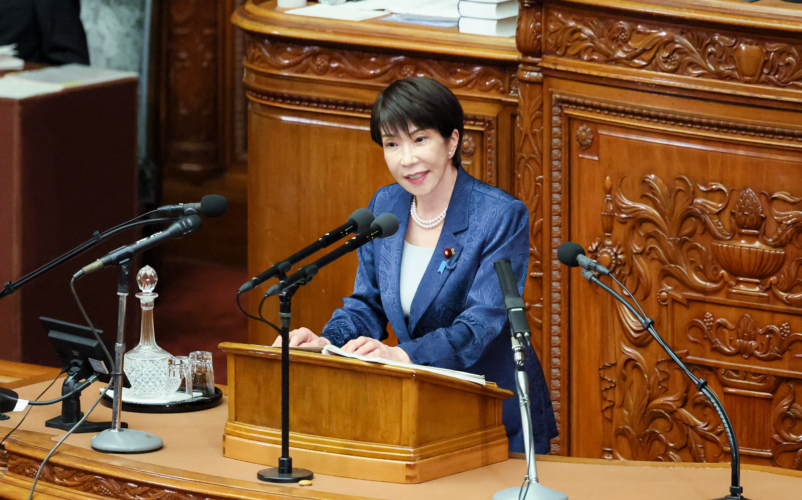 日本首相高市早苗國會演說 談中國強硬表態:涉及關切議題仍會堅定立場!