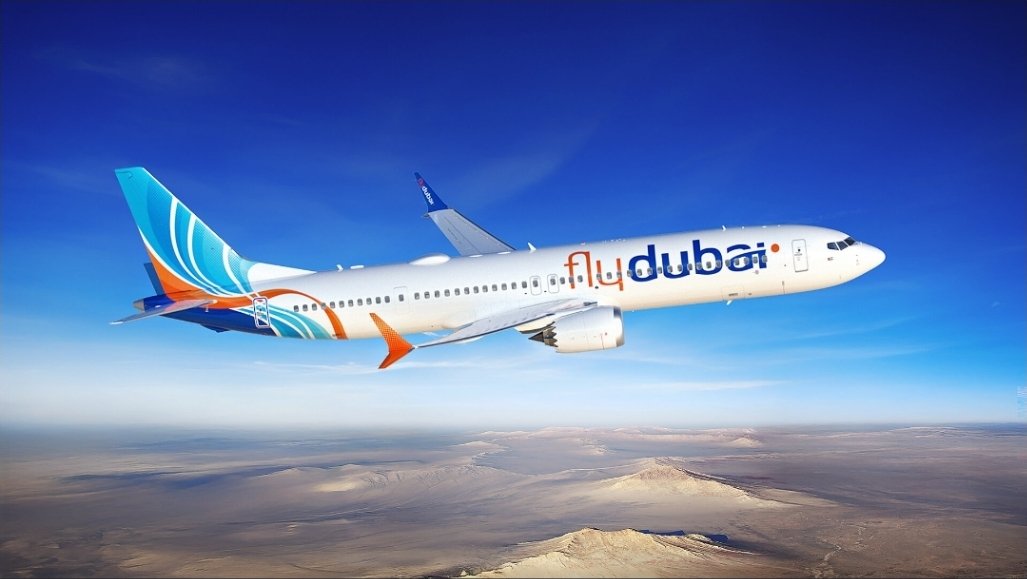 一架從杜拜飛往特拉維夫的 Flydubai 航班，日前發生阿曼籍副駕駛涉嫌在飛行途中攻擊機長、企圖奪取飛機控制權的事件。 圖:翻攝自X @nick_matau