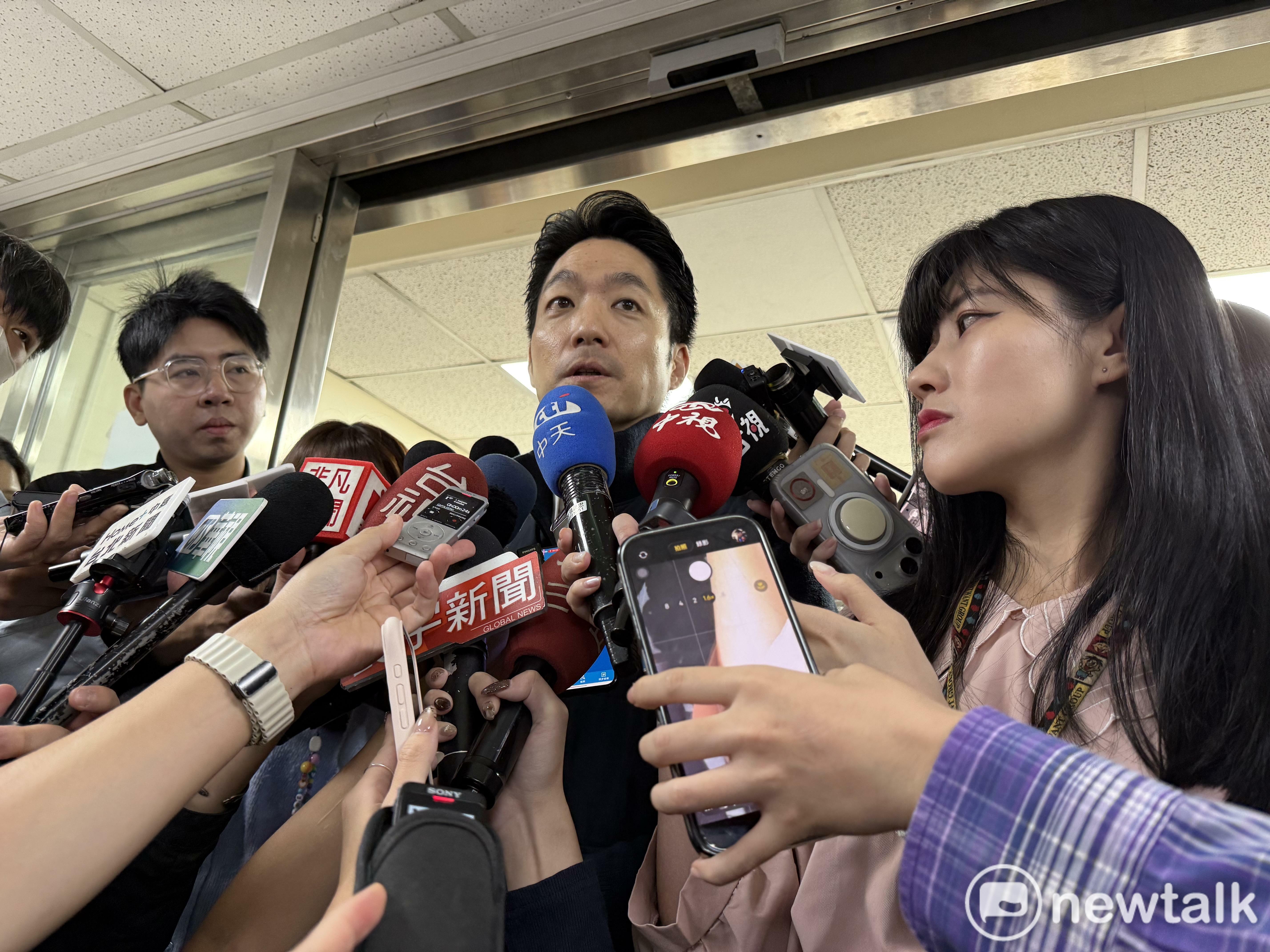 被追問為何只挑《TVBS》與沈伯洋辯論 蔣萬安二度強調「雙方都有共識」