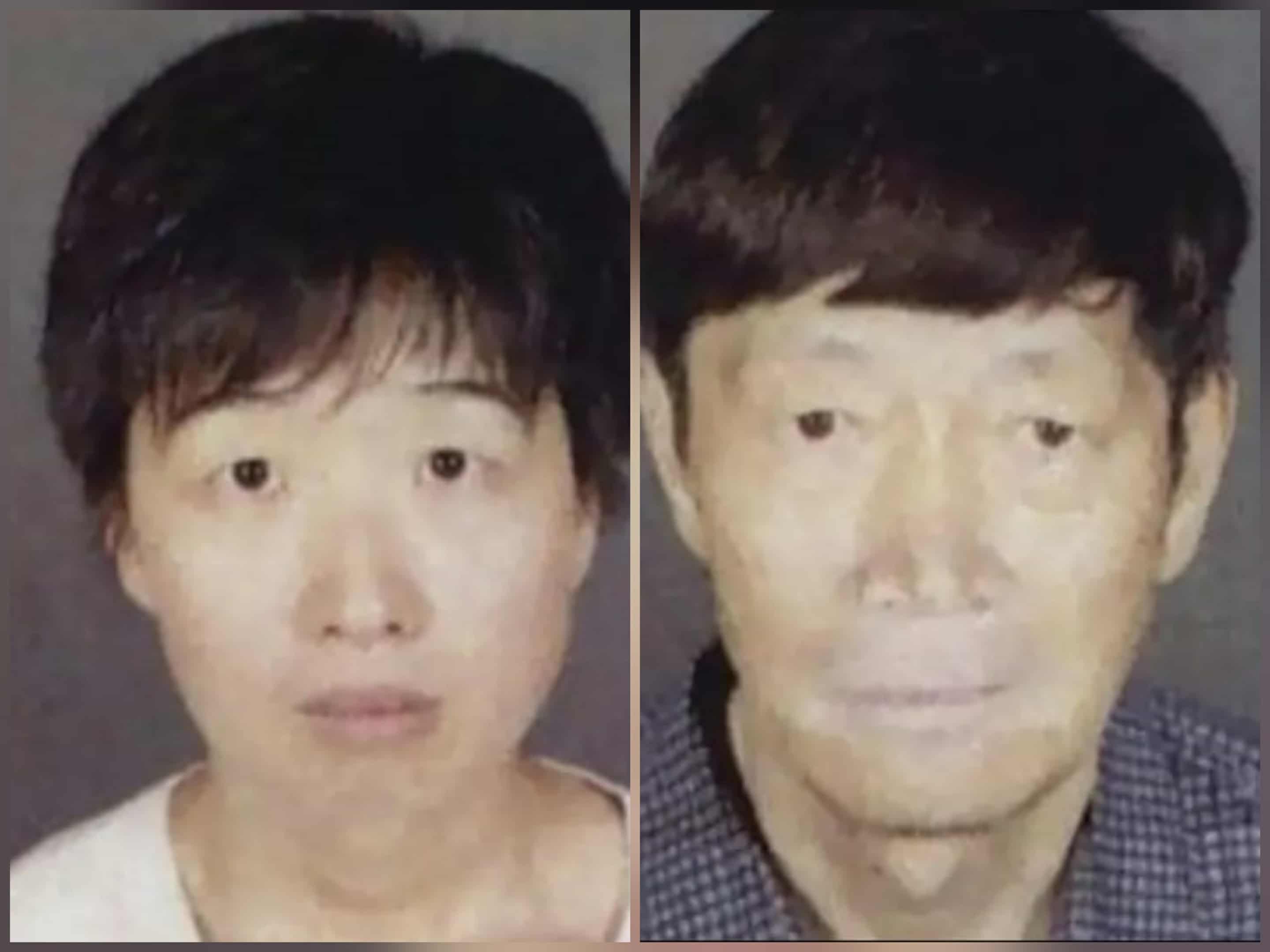 張思薇（Silvia Zhang）與宣國軍（Guojun Xuan）。 圖:翻攝自 X @TrueCrimeUpdat (新頭殼合成)