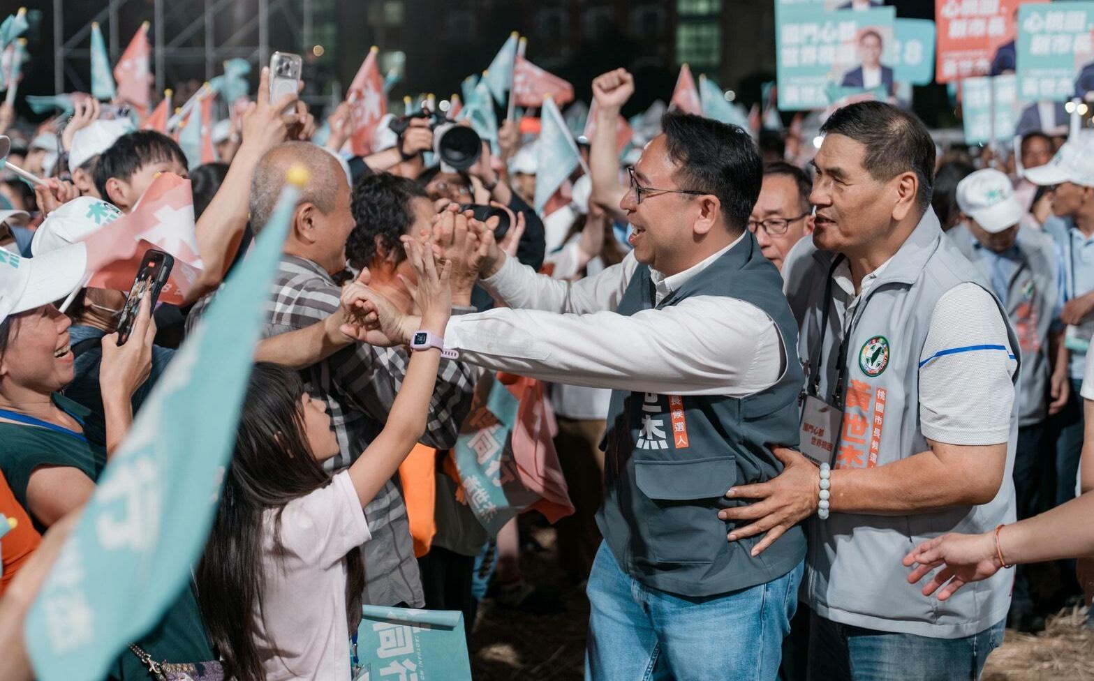 被百戰百勝大魔王丟水裡?黃世杰笑了:請市民把我丟進市府