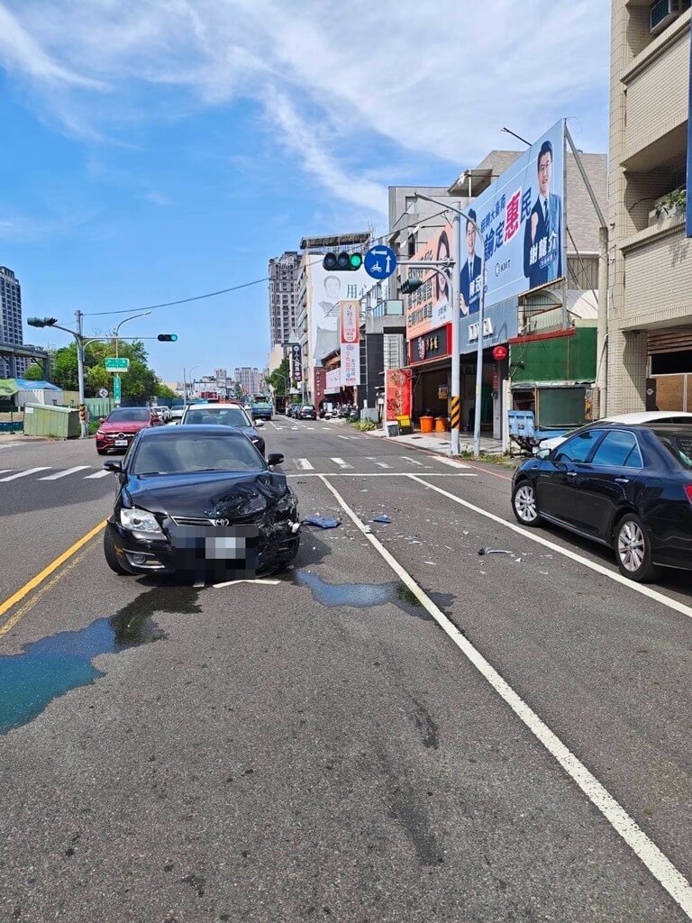 通緝男台南毒駕遭警盯上 撞車逃逸仍落網