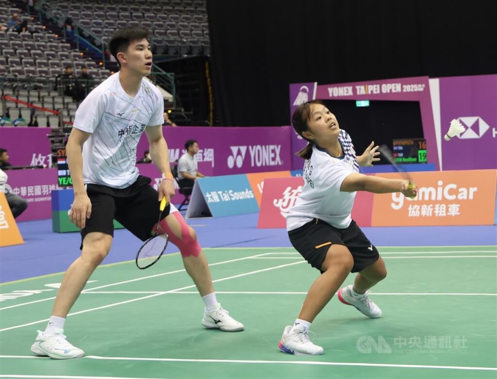 亞運銅牌葉宏蔚詹又蓁 BWF北極公開賽晉混雙8強