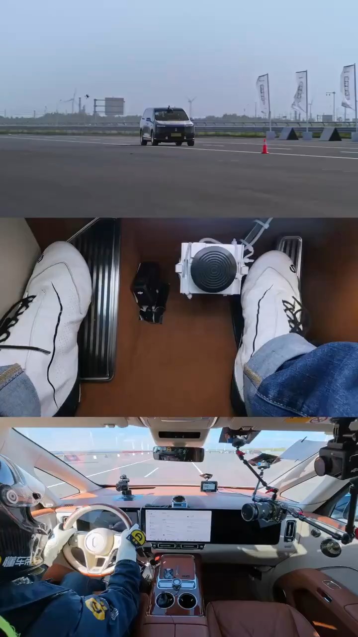 (影) 華為尊界V800煞車踏板爭議延燒!余承東槓懂車帝 AI黑影片瘋傳