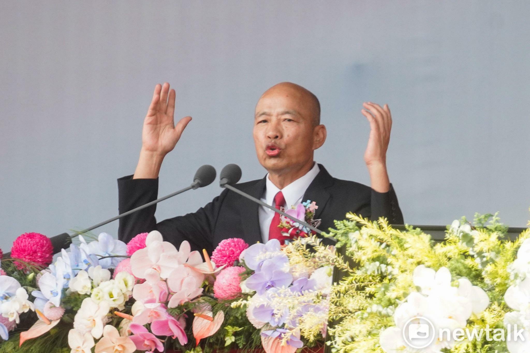 嗆大罷免政治獵殺、卓榮泰不副署 韓國瑜:賴清德政治潔癖、台灣不能「假民主、真獨裁」