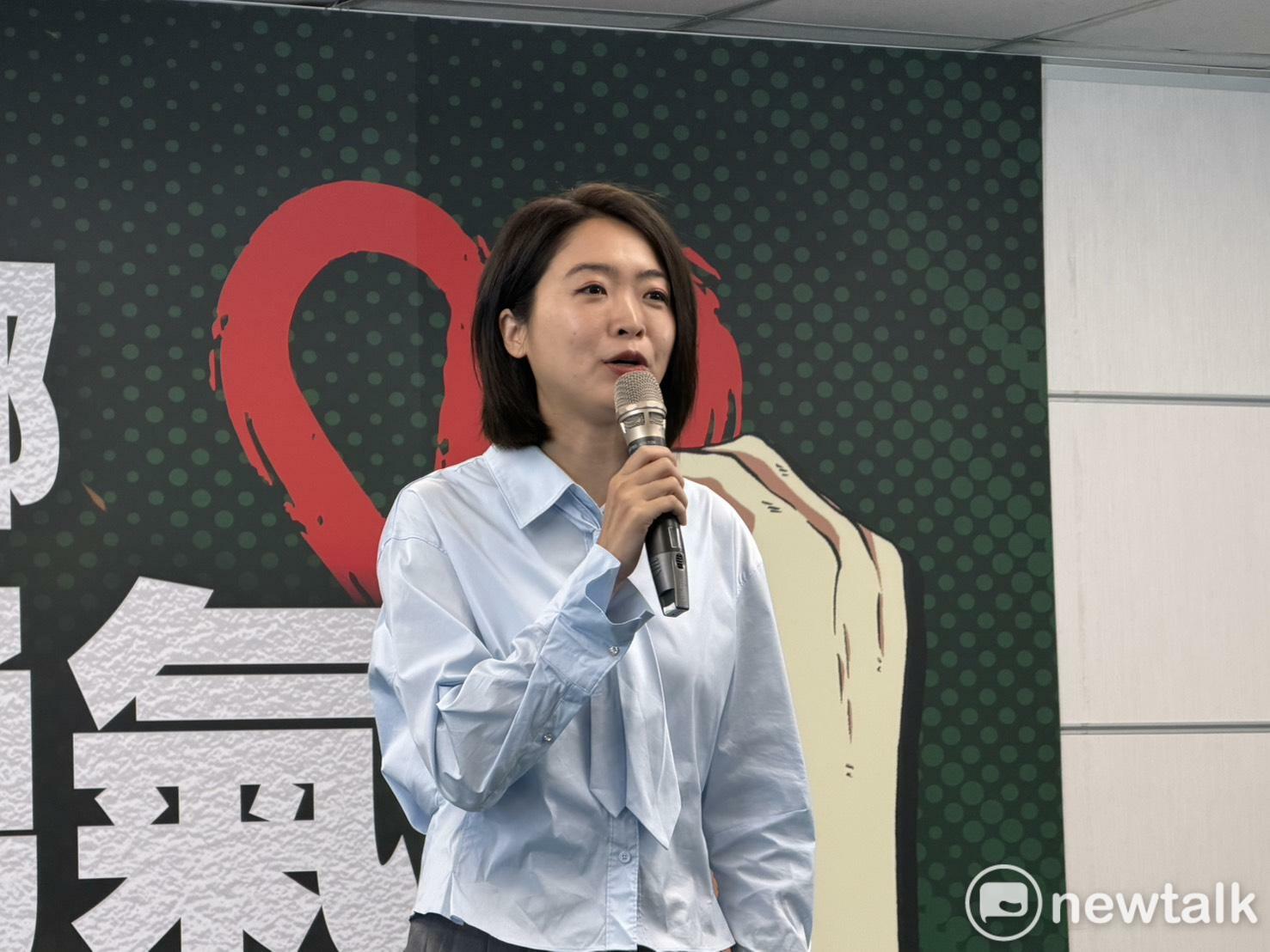  民進黨宜蘭市長參選人韓瑩。 圖：高逸帆／攝 