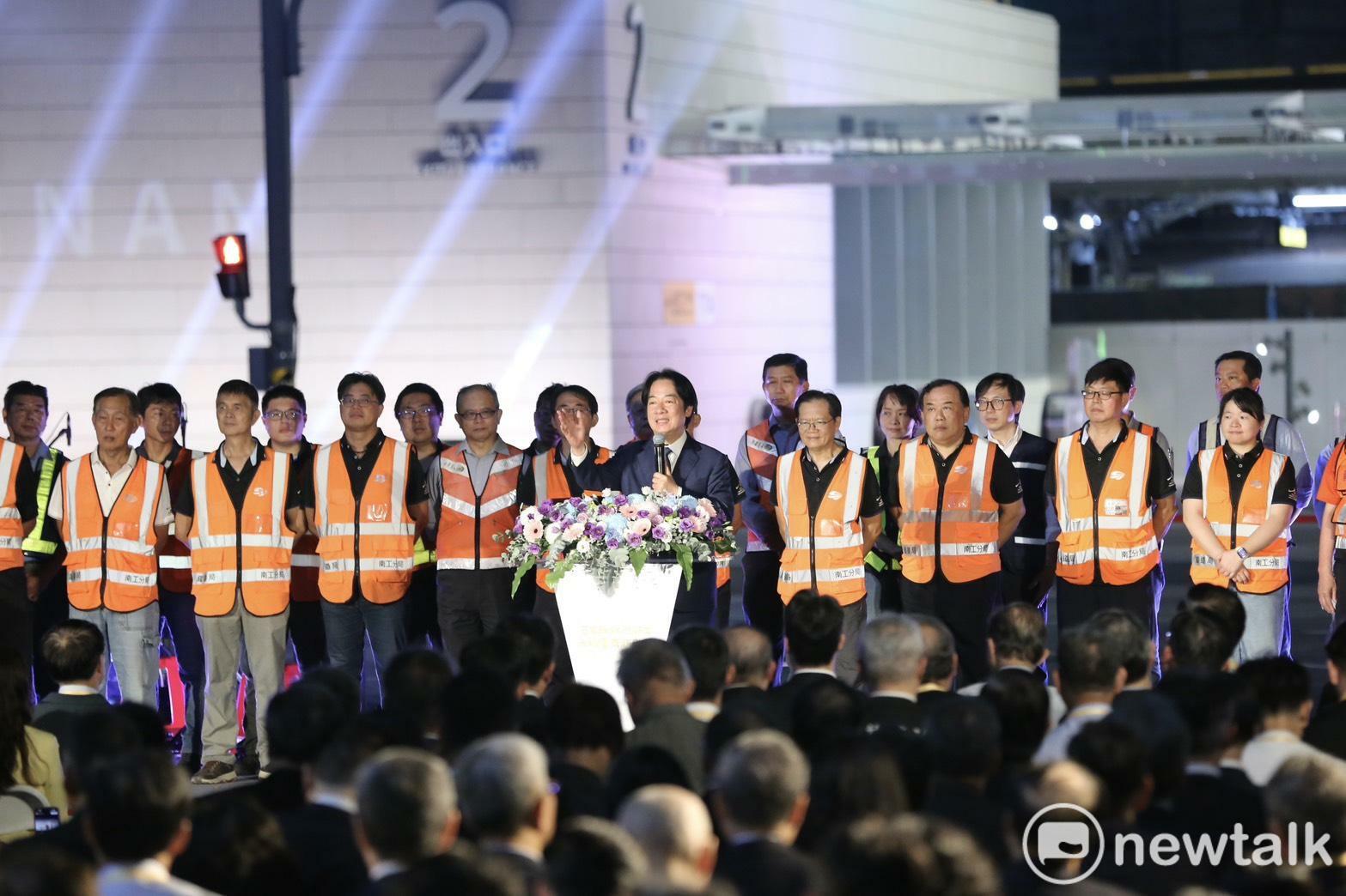 台南鐵路地下化迎歷史性通車 賴總統:實現都市縫合與城市再生